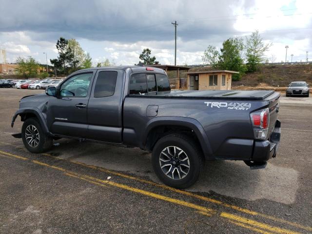 3TYSZ5AN6MT009606 - 2021 TOYOTA TACOMA ACCESS CAB ნაცრისფერი ფოტო 2