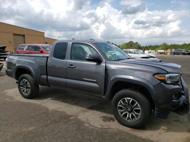 3TYSZ5AN6MT009606 - 2021 TOYOTA TACOMA ACCESS CAB ნაცრისფერი ფოტო 4