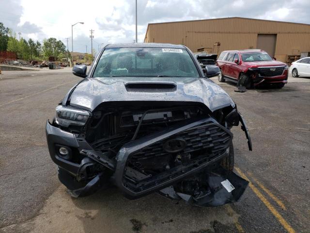 3TYSZ5AN6MT009606 - 2021 TOYOTA TACOMA ACCESS CAB ნაცრისფერი ფოტო 5