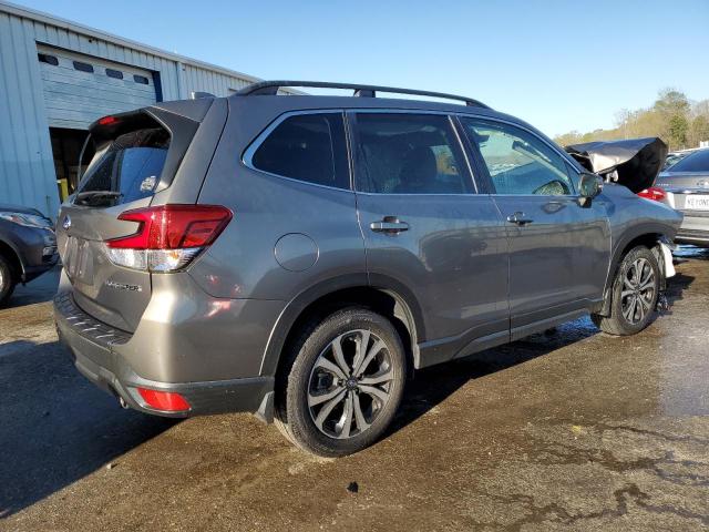 JF2SKASC0KH403983 - 2019 SUBARU FORESTER LIMITED GRAY photo 3