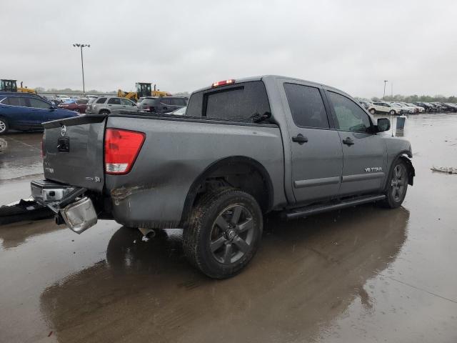 1N6BA0ED3FN501250 - 2015 NISSAN TITAN S GRAY photo 3