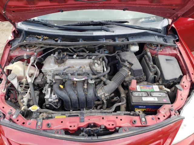 5YFBU4EE0CP033924 - 2012 TOYOTA COROLLA BASE Բորդո լուսանկար 11