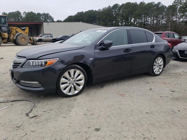 JH4KC2F96GC000285 - 2016 ACURA RLX SPORT HYBRID ADVANCE GRAY photo 1