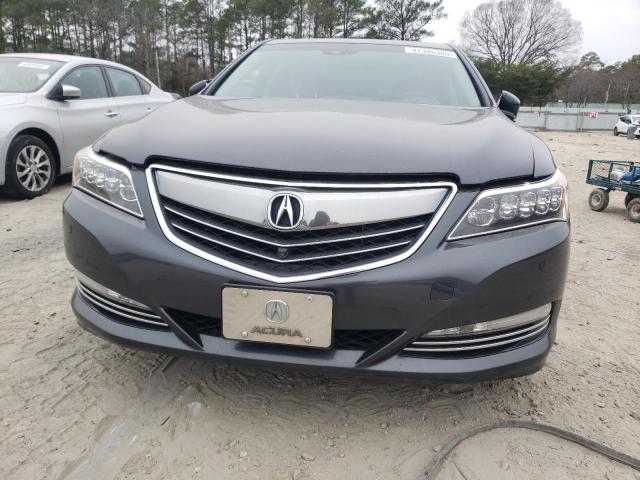 JH4KC2F96GC000285 - 2016 ACURA RLX SPORT HYBRID ADVANCE GRAY photo 5