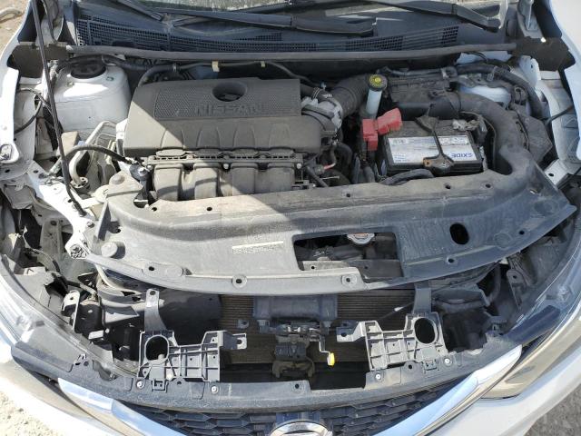 3N1AB7AP0KY243290 - 2019 NISSAN SENTRA S WHITE photo 11