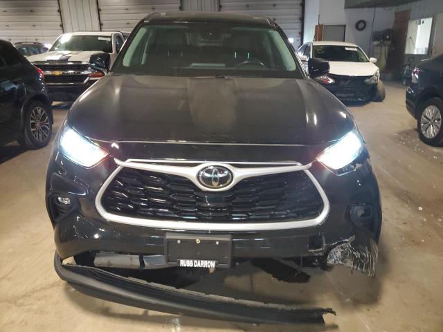 5TDGZRBH6MS063067 - 2021 TOYOTA HIGHLANDER XLE BLACK photo 5