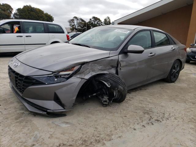 KMHLM4AJ5NU030073 - 2022 HYUNDAI ELANTRA BLUE GRAY photo 1