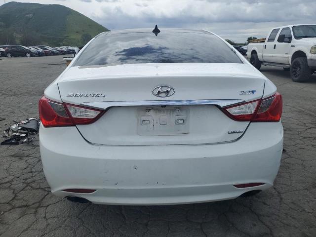 5NPEC4AB2DH707601 - 2013 HYUNDAI SONATA SE WHITE photo 6