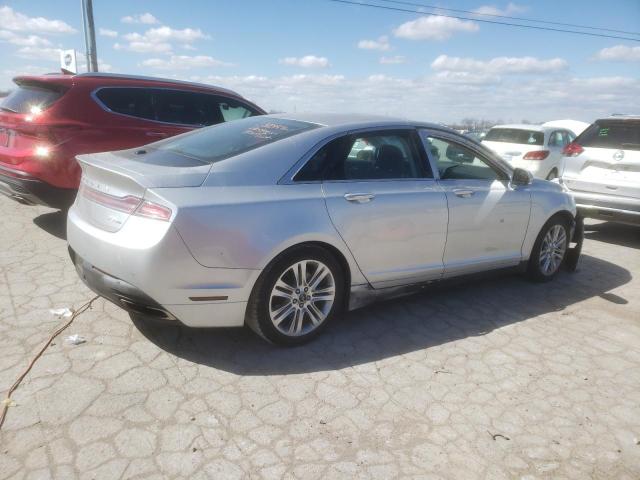 3LN6L2G94GR606974 - 2016 LINCOLN MKZ SILVER photo 3