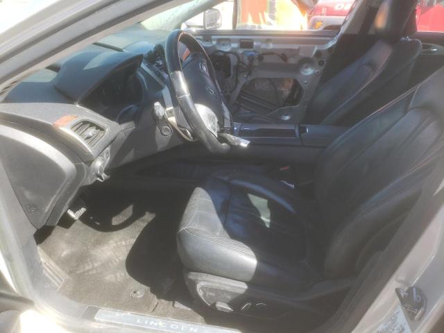 3LN6L2G94GR606974 - 2016 LINCOLN MKZ SILVER photo 7