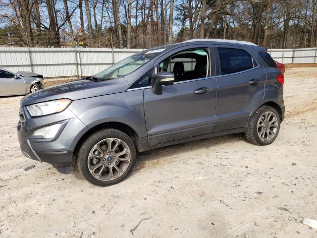 MAJ6P1WL2JC244249 - 2018 FORD ECOSPORT TITANIUM GRAY photo 1