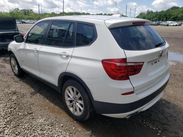 5UXWX9C53D0A25709 - 2013 BMW X3 XDRIVE28I WHITE photo 3