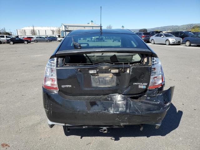 JTDKB20U077669615 - 2007 TOYOTA PRIUS BLACK photo 6