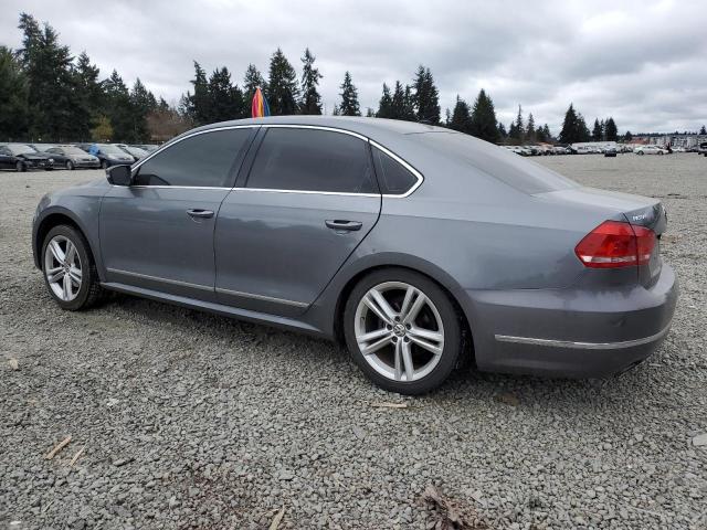 1VWCN7A39EC112704 - 2014 VOLKSWAGEN PASSAT SEL GRAY photo 2