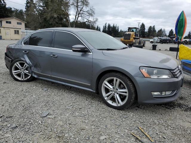 1VWCN7A39EC112704 - 2014 VOLKSWAGEN PASSAT SEL GRAY photo 4