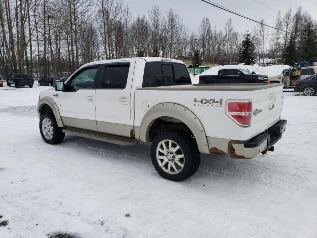 1FTFW1EV9AKE60900 - 2010 FORD F150 SUPERCREW WHITE photo 2