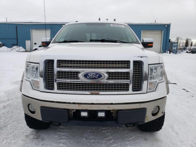 1FTFW1EV9AKE60900 - 2010 FORD F150 SUPERCREW WHITE photo 5