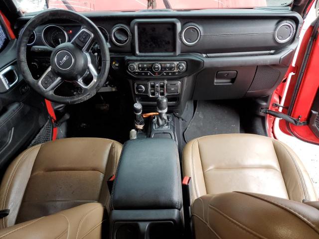 1C4JJXP65NW216189 - 2022 JEEP WRANGLER U SAHARA 4XE RED photo 8