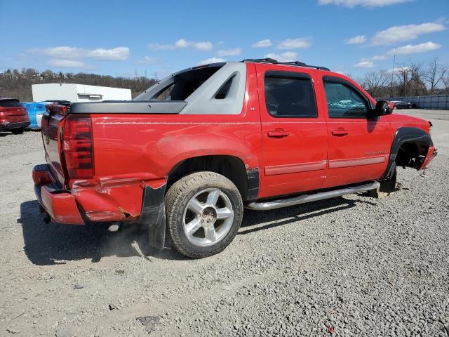 3GNTKFE3XBG139880 - 2011 CHEVROLET AVALANCHE LT RED photo 3