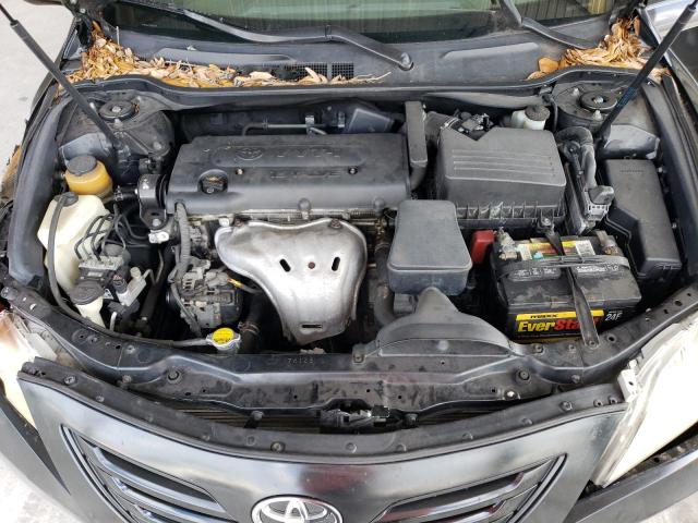 4T1BE46K97U667139 - 2007 TOYOTA CAMRY LE A CE BLACK photo 11