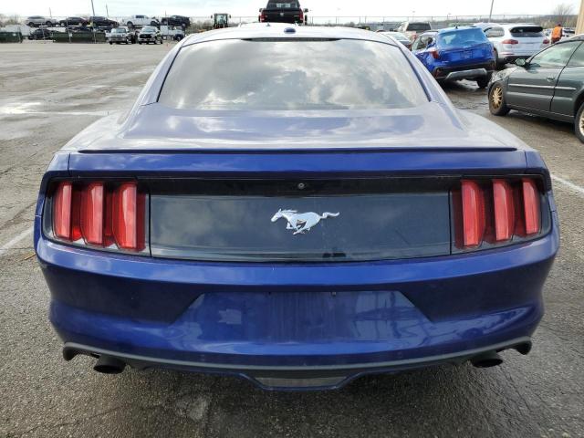 1FA6P8TH2F5299269 - 2015 FORD MUSTANG BLUE photo 6