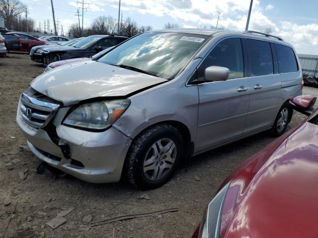 5FNRL38455B404511 - 2005 HONDA ODYSSEY EX SILVER photo 1