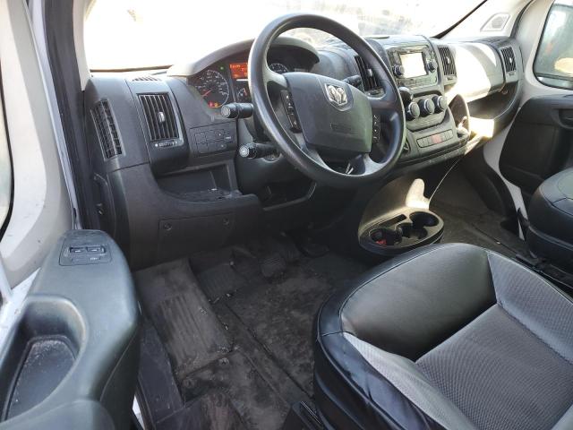 3C6TRVDG7LE132036 - 2020 RAM PROMASTER 2500 HIGH თეთრი ფოტო 8