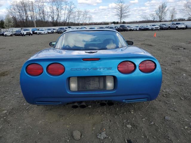 1G1YY22G5V5104729 - 1997 CHEVROLET CORVETTE BLUE photo 6