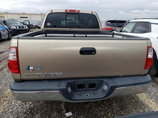 5TBRU34126S464356 - 2006 TOYOTA TUNDRA ACCESS CAB SR5 GOLD photo 6