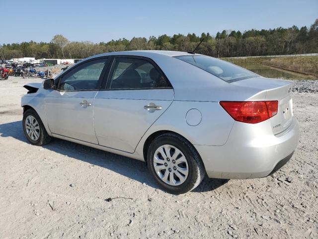 KNAFT4A23A5047453 - 2010 KIA FORTE LX SILVER photo 2