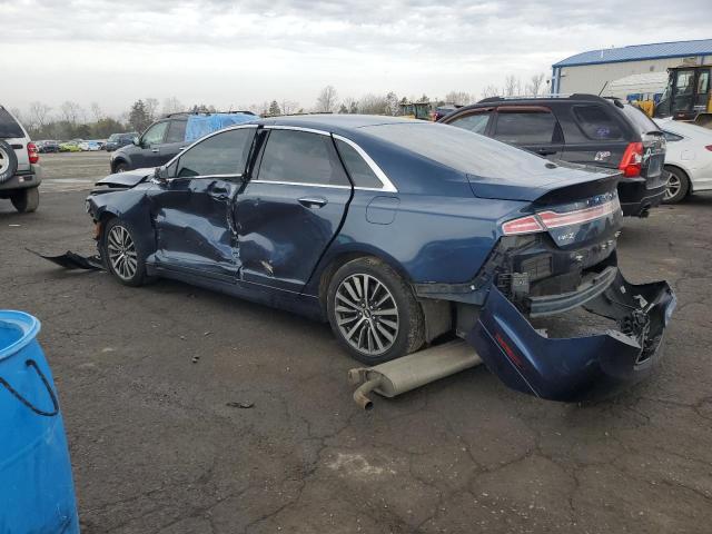 3LN6L5LU2HR637735 - 2017 LINCOLN MKZ HYBRID SELECT BLUE photo 2