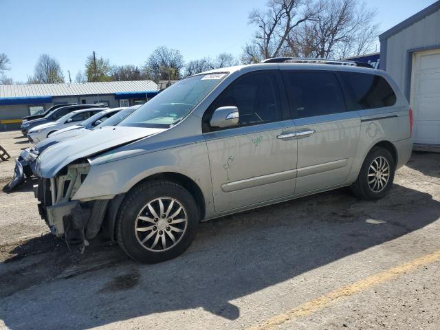 KNDMH4C71C6500146 - 2012 KIA SEDONA EX BEIGE photo 1