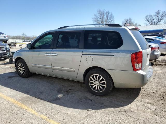 KNDMH4C71C6500146 - 2012 KIA SEDONA EX BEIGE photo 2