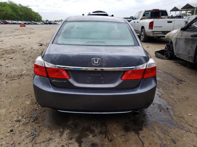 1HGCR2F38EA114850 - 2014 HONDA ACCORD LX GRAY photo 6