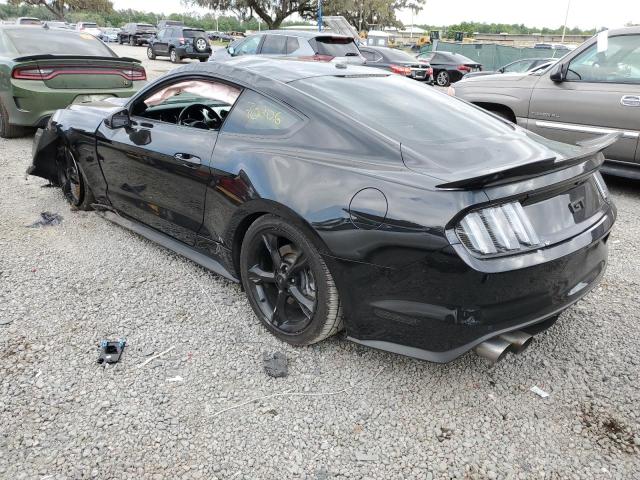 1FA6P8CF9F5392479 - 2015 FORD MUSTANG GT BLACK photo 2