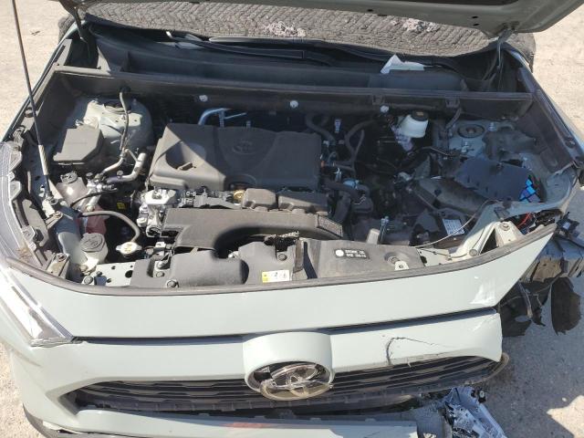 2T3W1RFV6LW102868 - 2020 TOYOTA RAV4 XLE GRAY photo 12