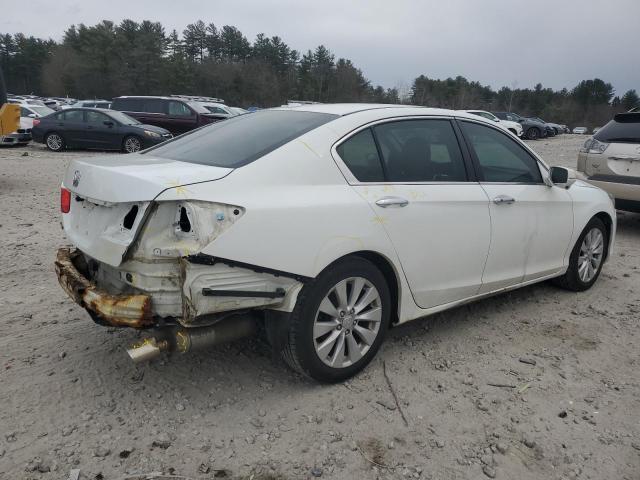 1HGCR2F86DA160980 - 2013 HONDA ACCORD EXL WHITE photo 3