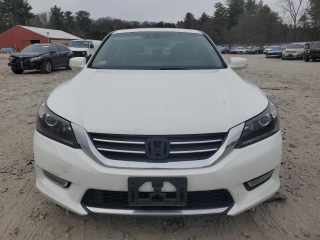 1HGCR2F86DA160980 - 2013 HONDA ACCORD EXL WHITE photo 5