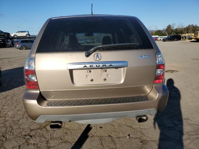 2HNYD189X4H533680 - 2004 ACURA MDX TOURING GOLD photo 6