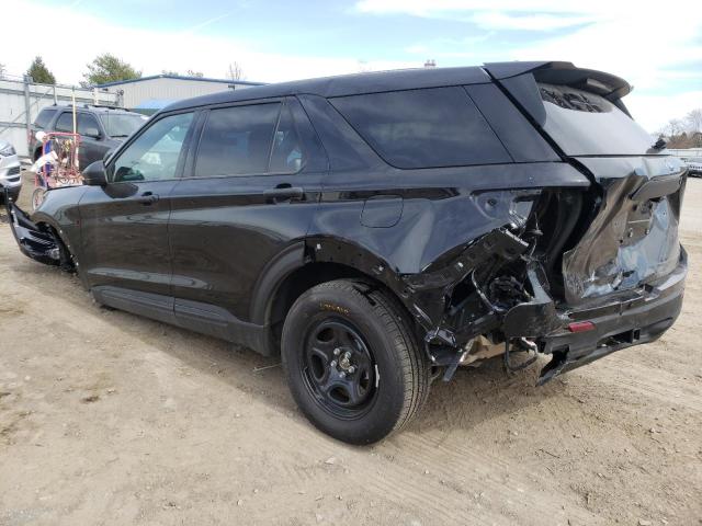 1FM5K8AB9NGB77560 - 2022 FORD EXPLORER POLICE INTERCEPTOR BLACK photo 2