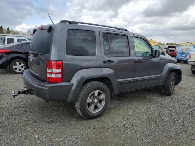 1J8GN28K28W181184 - 2008 JEEP LIBERTY SPORT SILVER photo 3