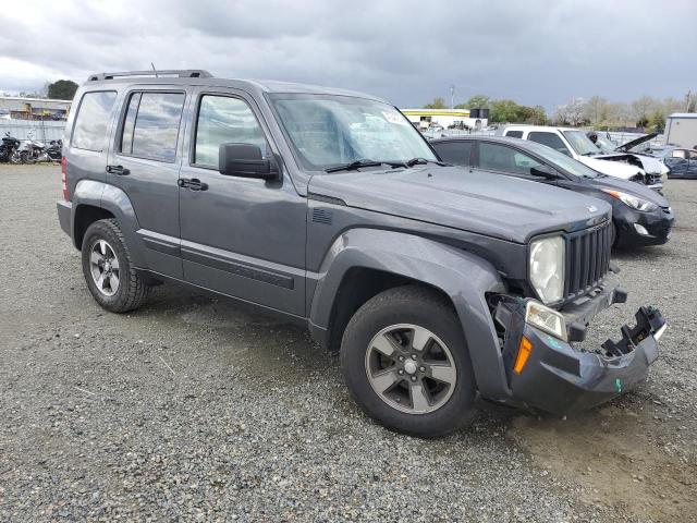 1J8GN28K28W181184 - 2008 JEEP LIBERTY SPORT SILVER photo 4