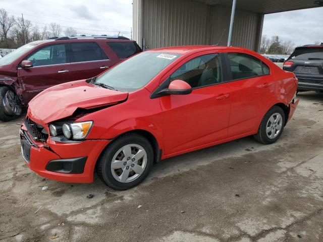 1G1JA5SH3E4226592 - 2014 CHEVROLET SONIC LS RED photo 1