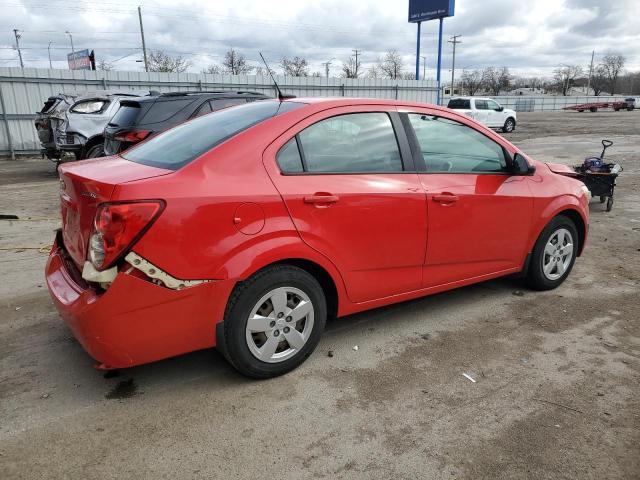 1G1JA5SH3E4226592 - 2014 CHEVROLET SONIC LS Qırmızı foto 3