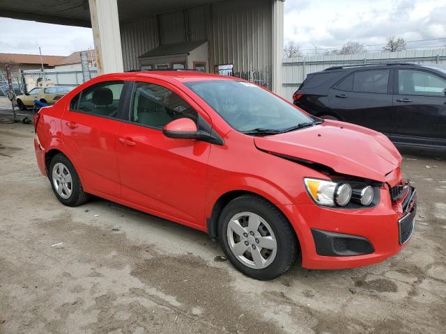 1G1JA5SH3E4226592 - 2014 CHEVROLET SONIC LS Qırmızı foto 4