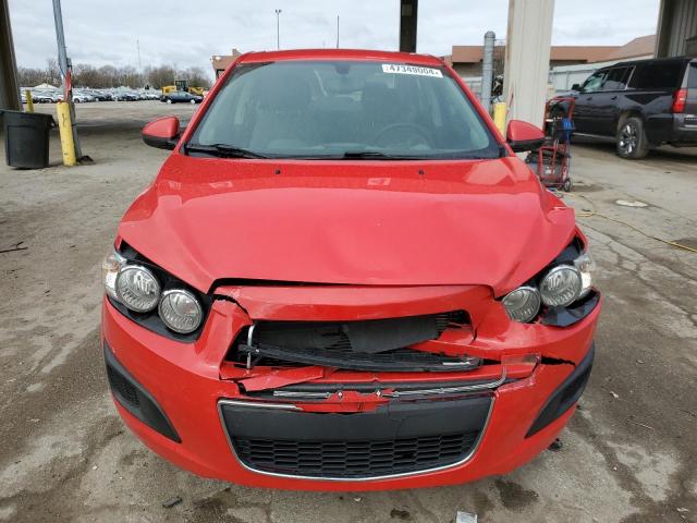 1G1JA5SH3E4226592 - 2014 CHEVROLET SONIC LS RED photo 5