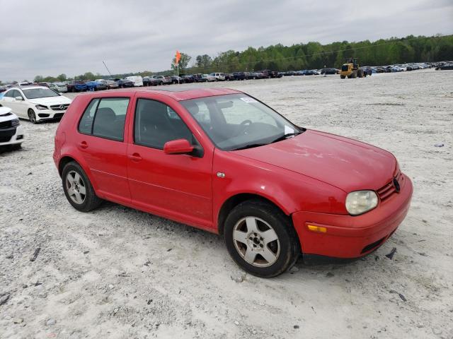 9BWGT61J614059439 - 2001 VOLKSWAGEN GOLF GLS RED photo 4