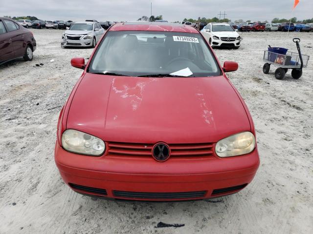 9BWGT61J614059439 - 2001 VOLKSWAGEN GOLF GLS RED photo 5