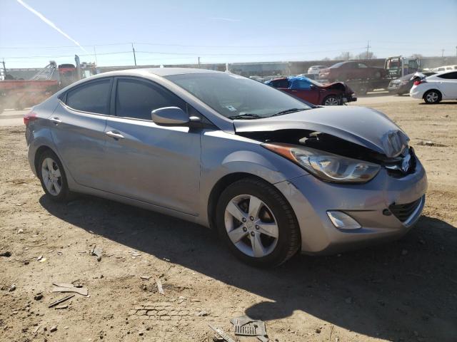 KMHDH4AE4CU429095 - 2012 HYUNDAI ELANTRA GLS SILVER photo 4