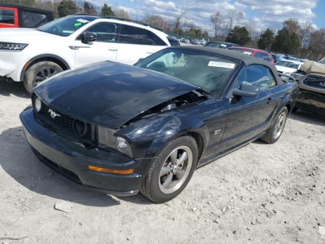 1ZVFT85H055218087 - 2005 FORD MUSTANG GT BLACK photo 1